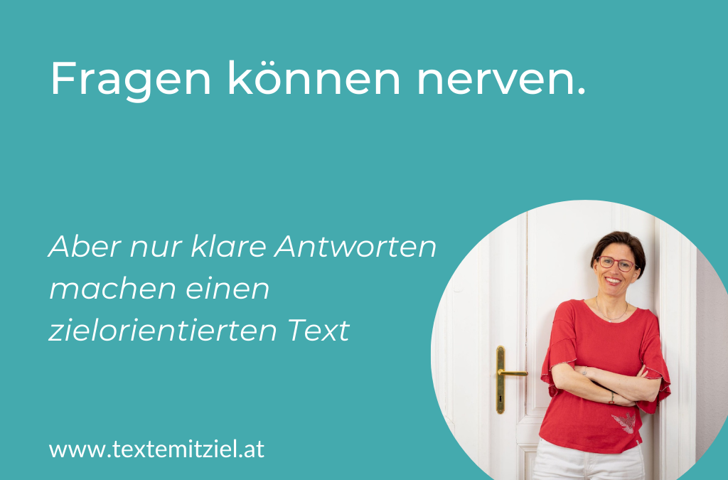 „Frag nicht so viel, schreib!“