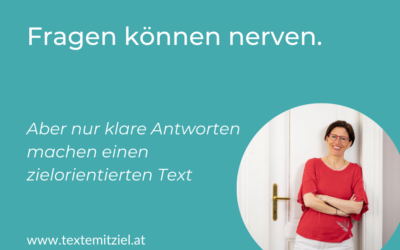 „Frag nicht so viel, schreib!“