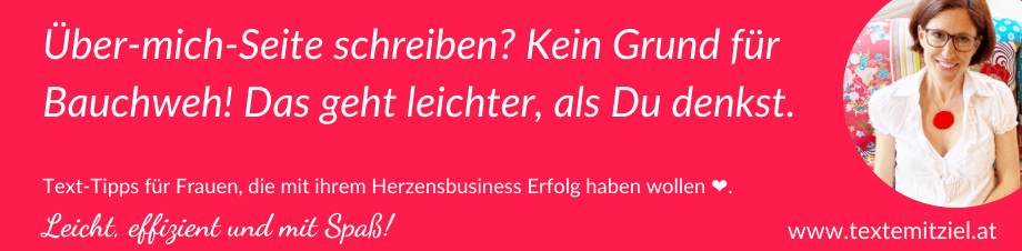 Über-mich-Seite schreiben: 5 Geheimnisse, die dir diese ungeliebte Arbeit erleichern.