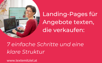 Landing Pages texten, die verkaufen: So geht’s