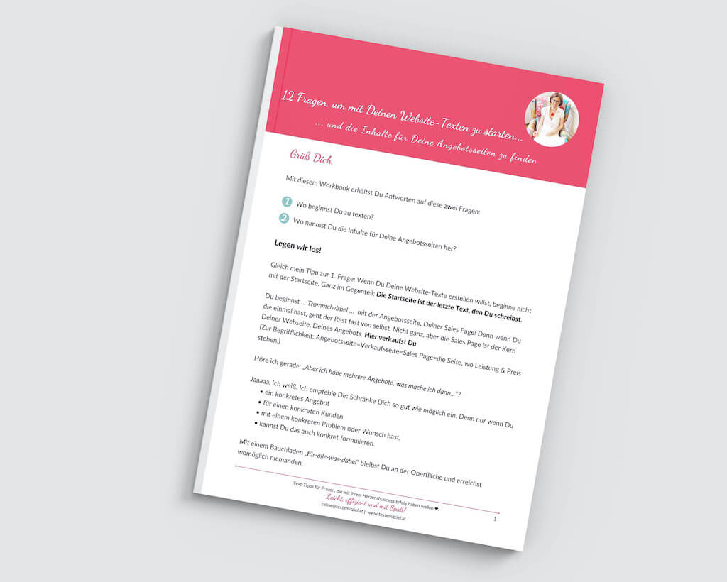 Celine-texte-mit-ziel-workbook Celine Tüyeni, Website-Texterin aus Wien.