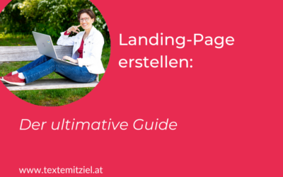 Landing-Page erstellen: Der umfassende Guide zu Aufbau, Text & Design  