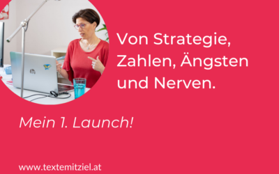 Mein 1. Launch: Von Strategie, Zahlen, Ängsten und Nerven 