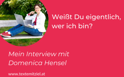 Lern mich besser kennen – im Interview mit Domenica Hensel