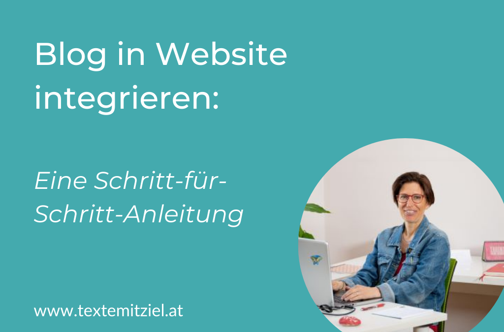 Blog in Website integrieren: Eine Schritt-für-Schritt-Anleitung