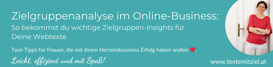 Zielgruppenanalyse im Online-Business