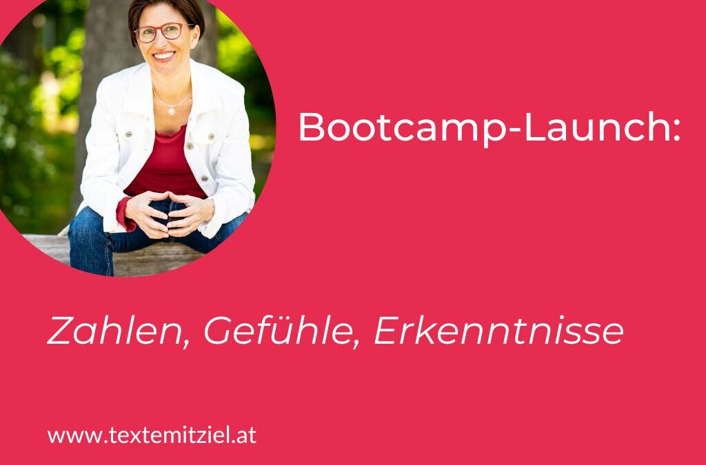 Bootcamp-Launch: Zahlen, Gefühle, Erkenntnisse