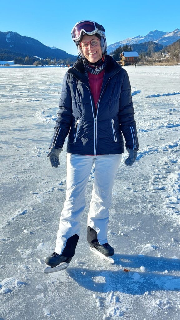 Eislaufen am Weissensee - ein Kindheitstraum